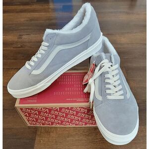 vans old skool cozy hug drizzle/mashmal women size 8.5